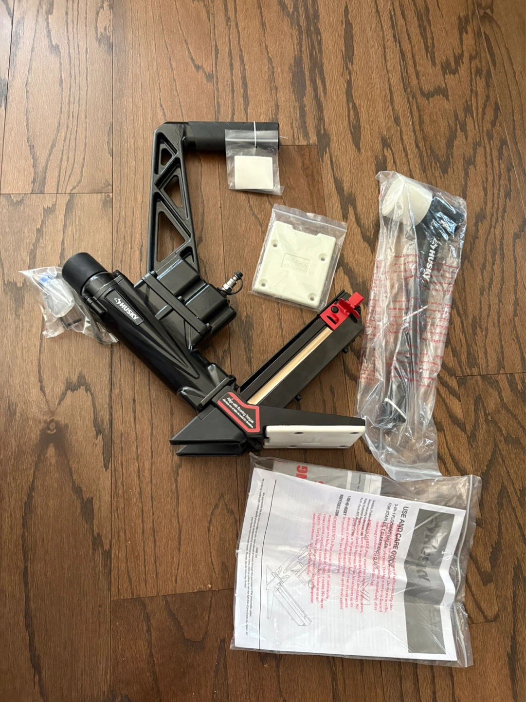 Husky Pneumatic Flooring Nailer / Stapler - photo 2