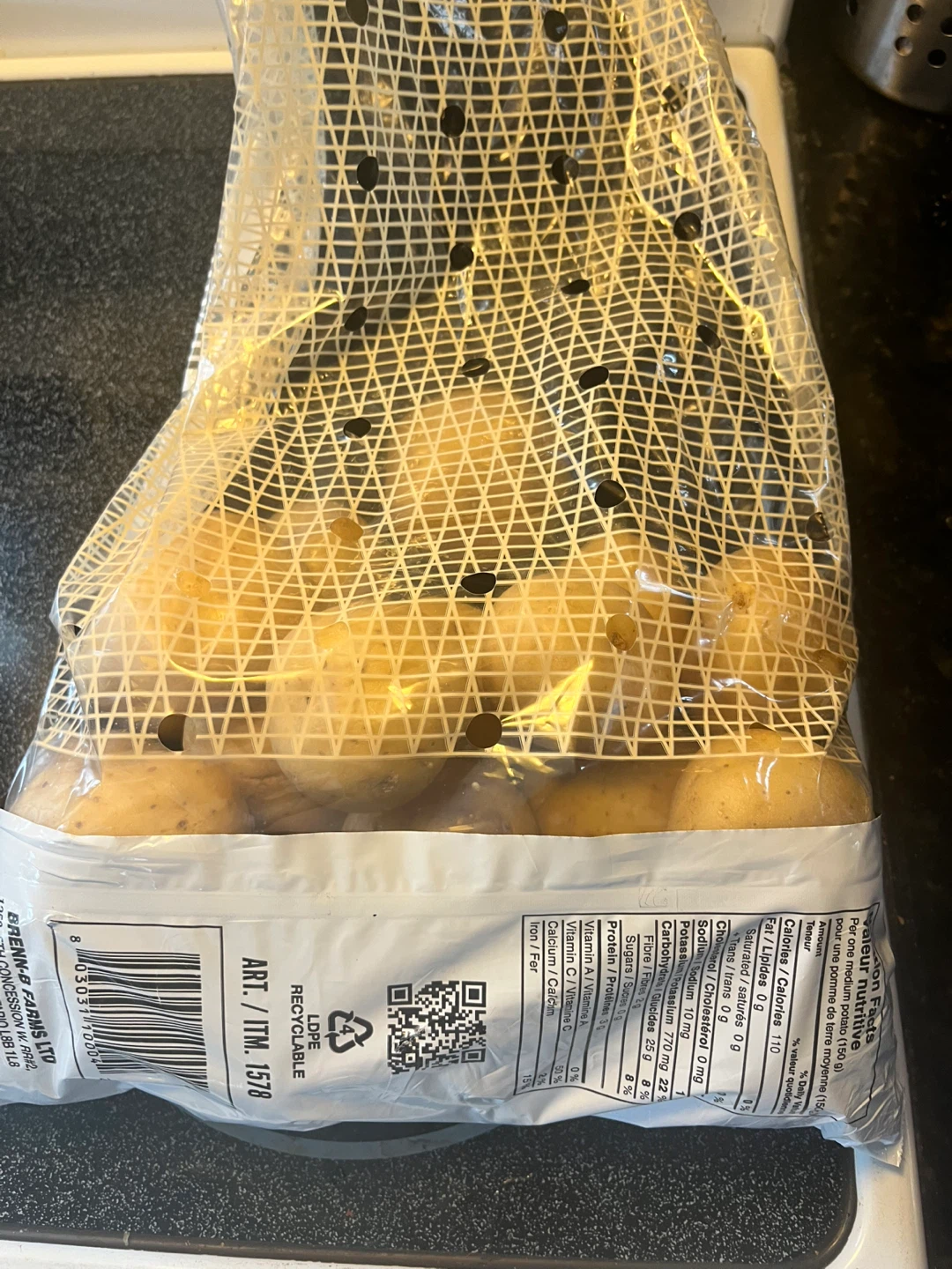 White potatoes 2.5 kg