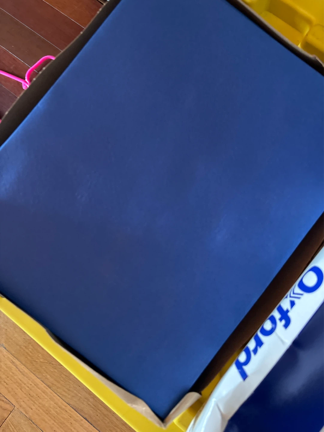 Oxford Blue and Yellow Folders (2 Pack) - photo 2