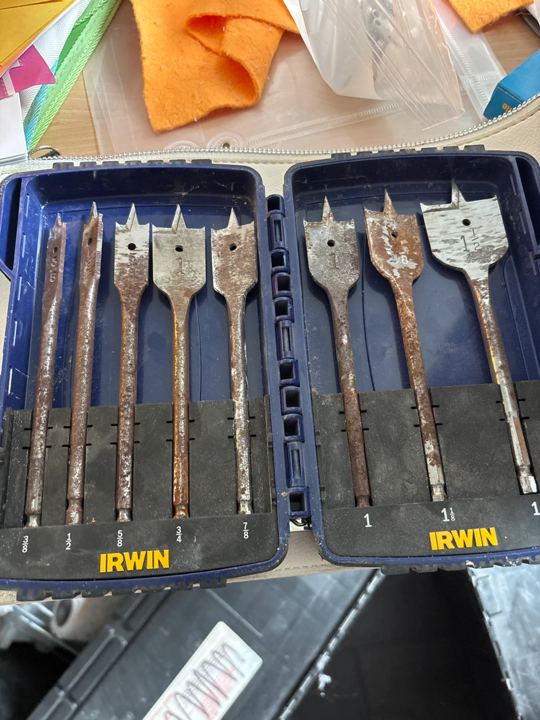 Irwin Spade Drill Bit Set