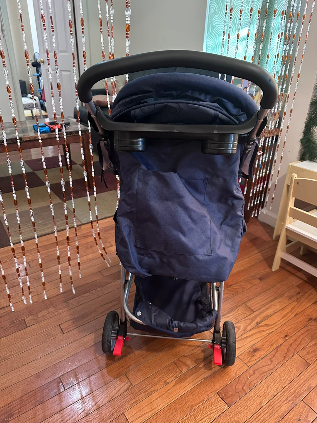 Navy Blue Baby Stroller with Tray - photo 4