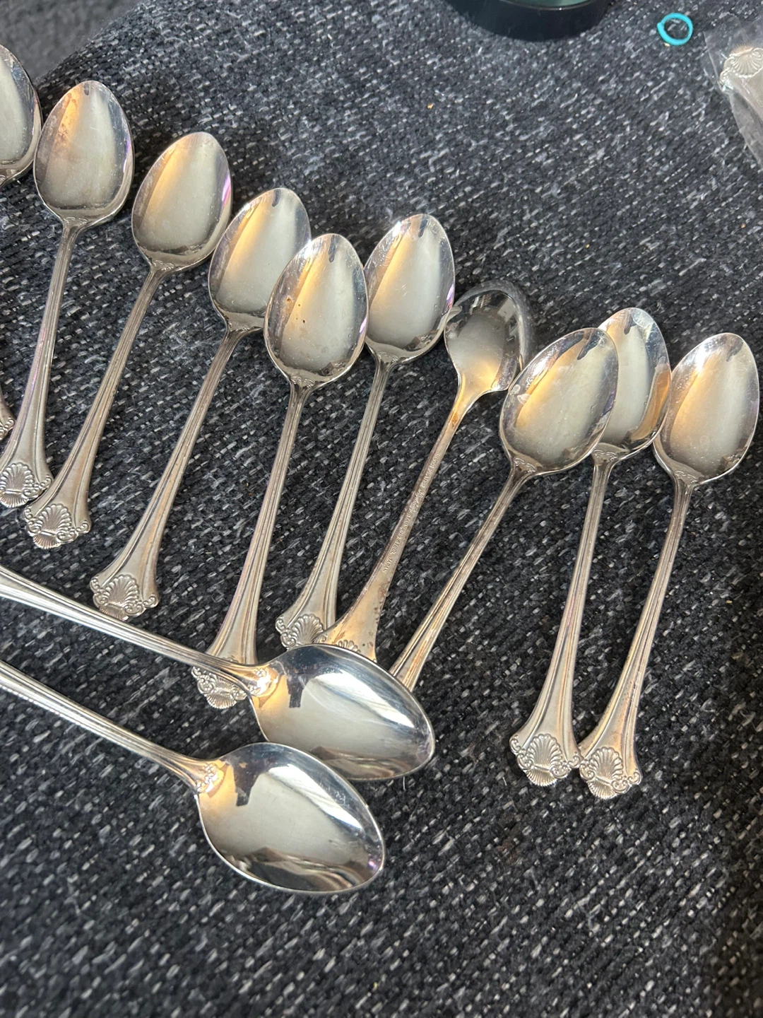 Silver Plated Spoons Set
