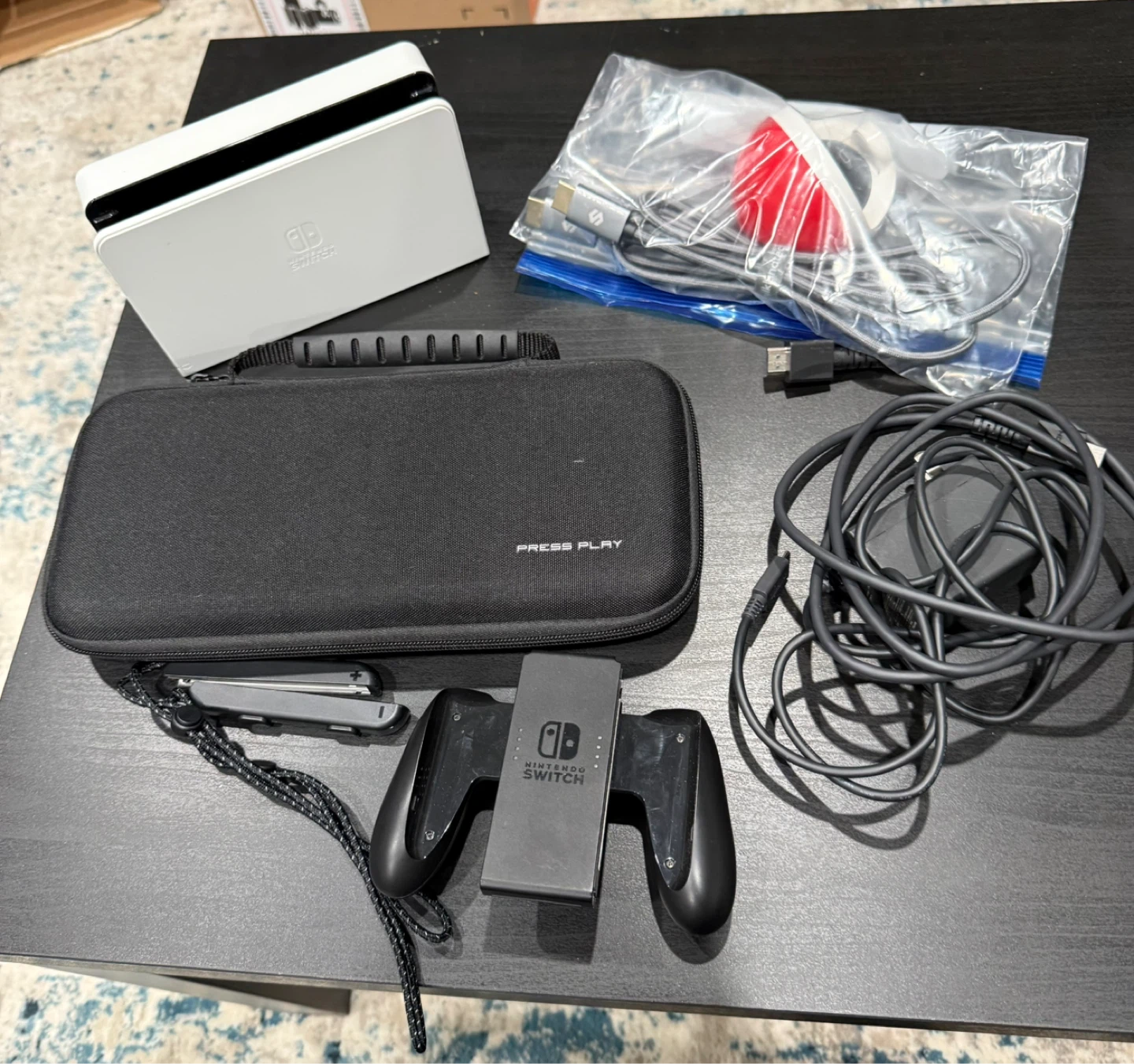 Nintendo Switch OLED Console with Accessories - photo 3