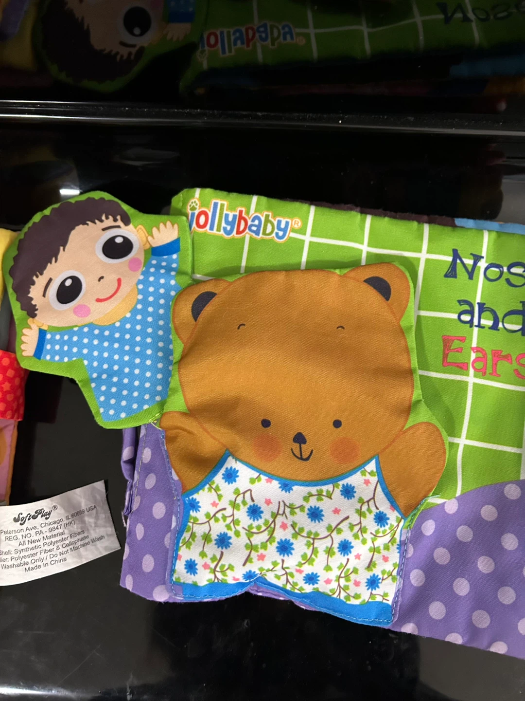 JollyBaby Busy Baby Fabric Book Set - photo 5