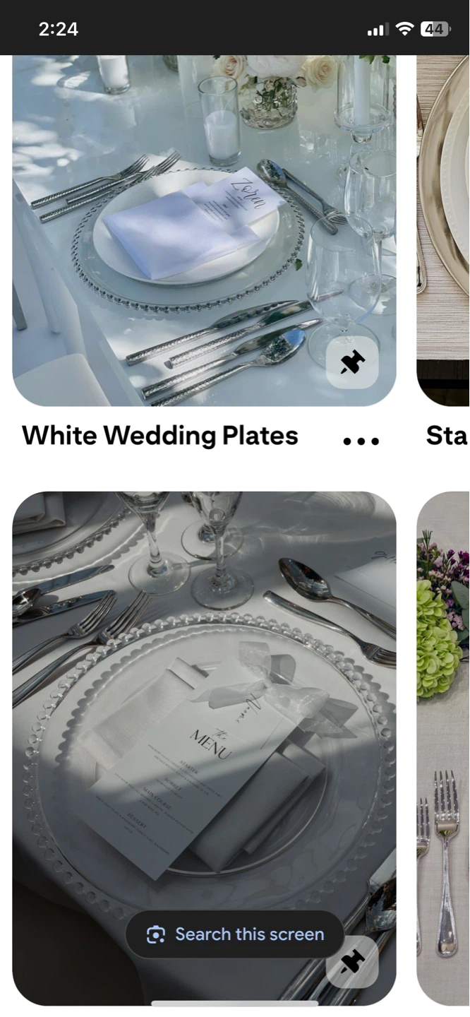Table Settings Silver Rope Charger Plates - 8 Count - photo 2