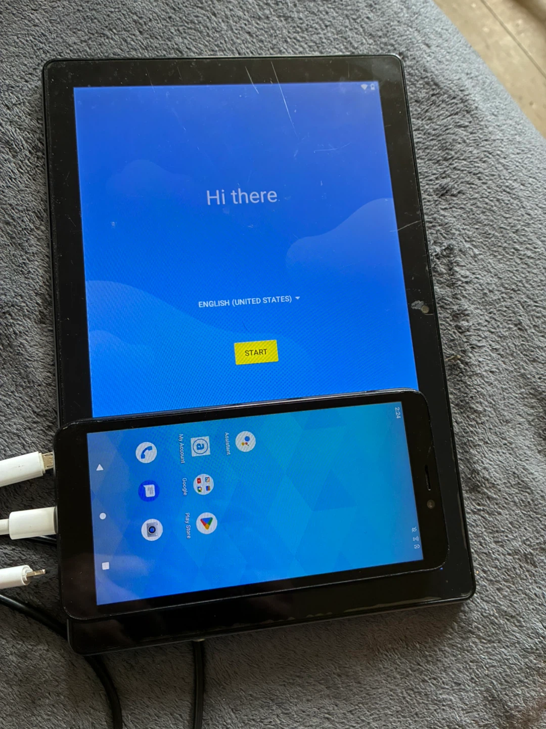 Ematic Tablet and Kababbee Smartphone Bundle