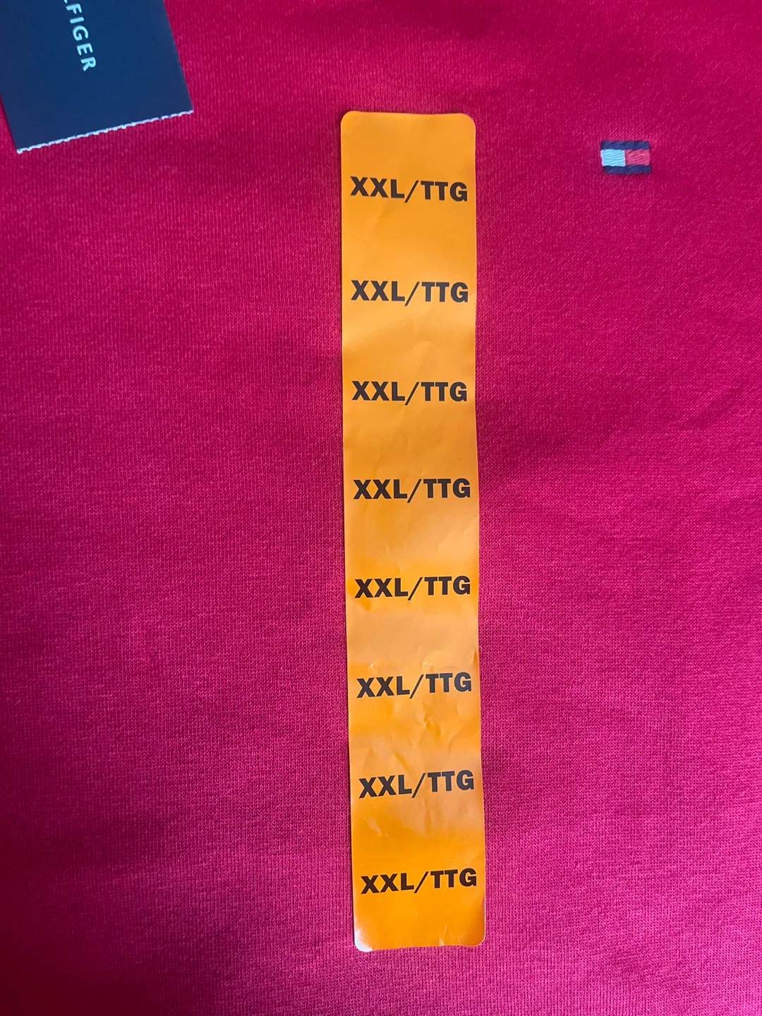 Tommy Hilfiger Red Crewneck Sweatshirt XXL - photo 4