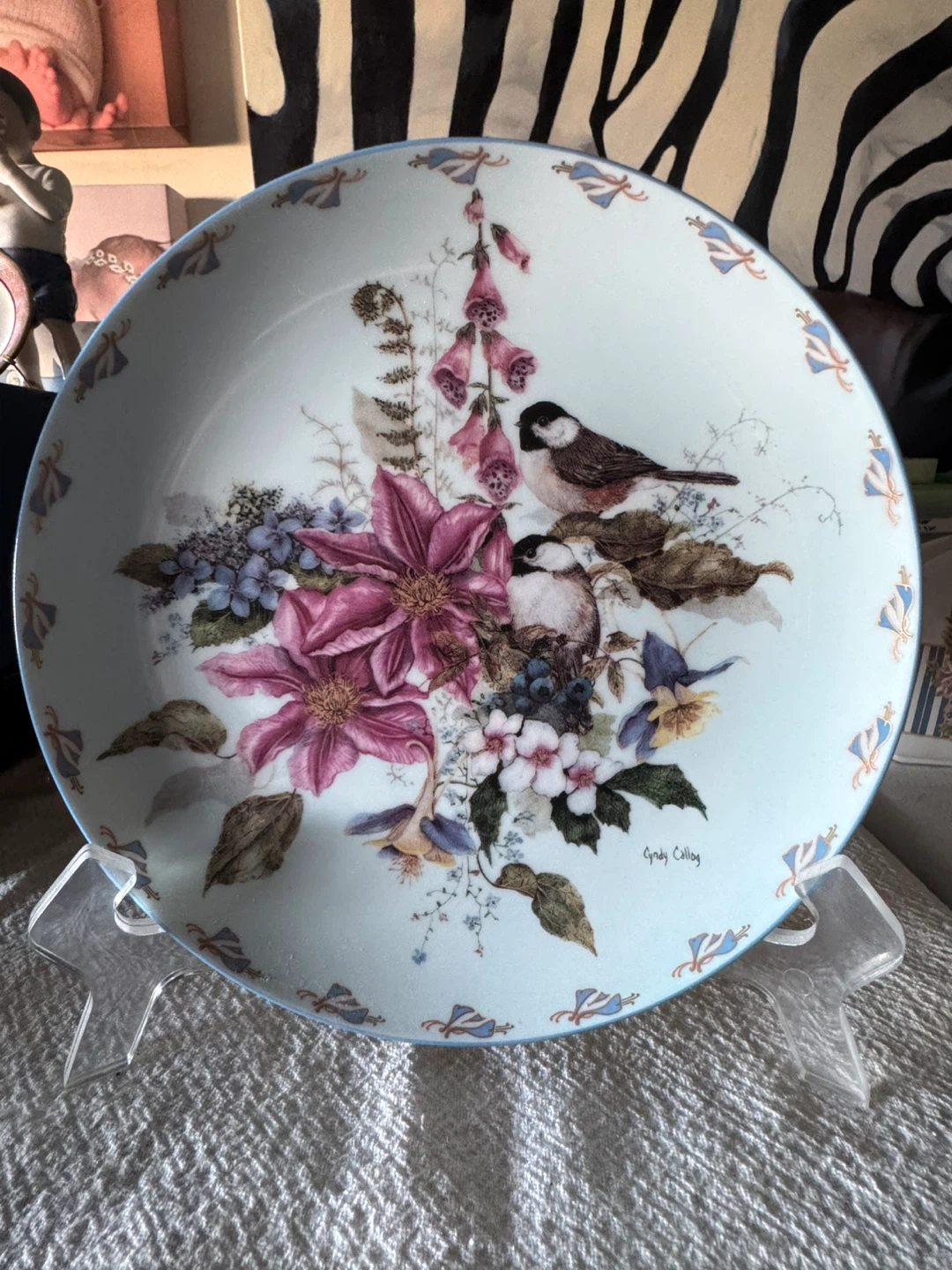 W.S. George "Sitting Softly" Plate by Cyndi Callog - photo 3