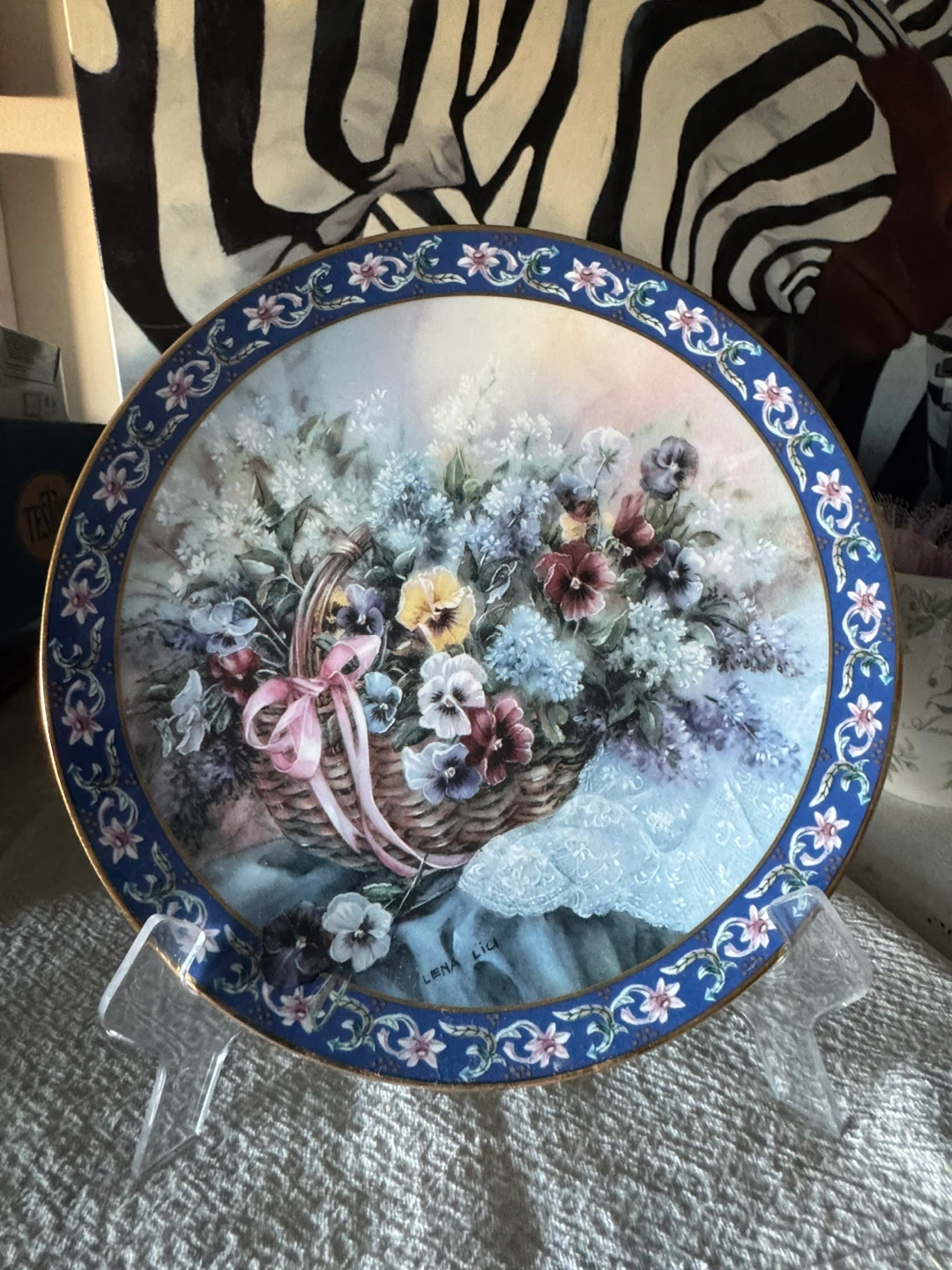 W.S. George "Sitting Softly" Plate by Cyndi Callog - photo 5