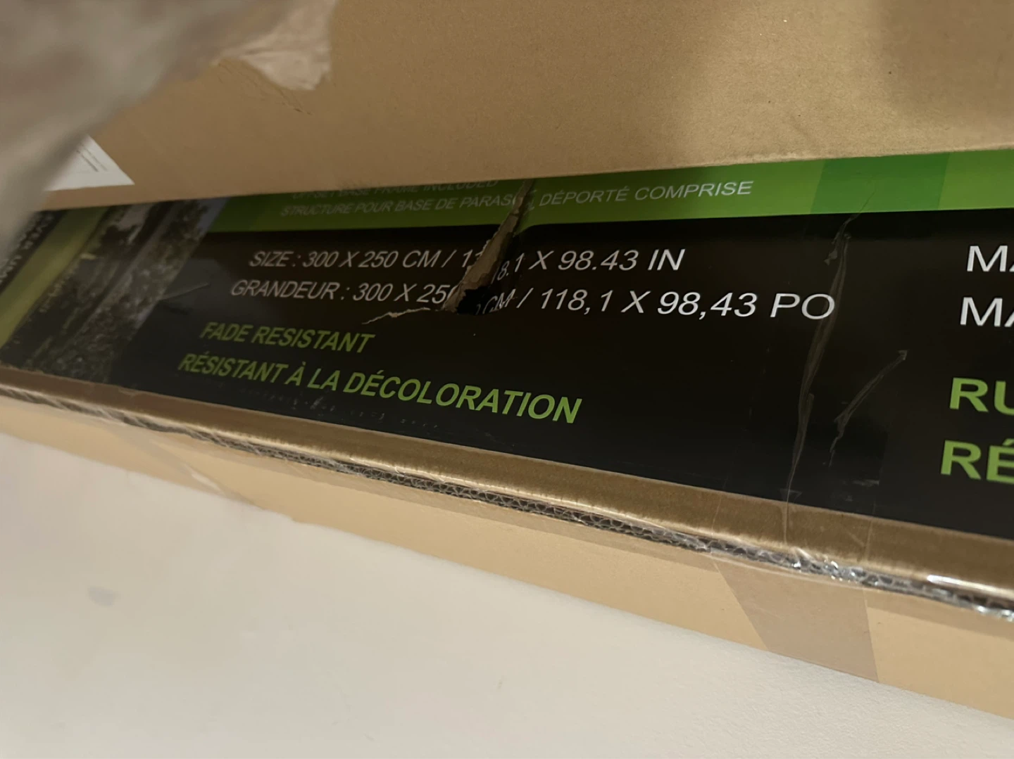 🌱 Brand New 10ft Cantilever Patio Umbrella – Sealed - photo 4