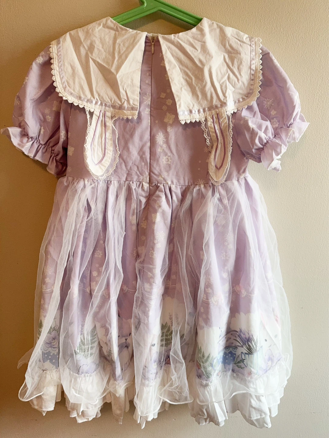 Kids Lolita Style Dress set 2 - Pink/Purple Toddler 7/8T - photo 4
