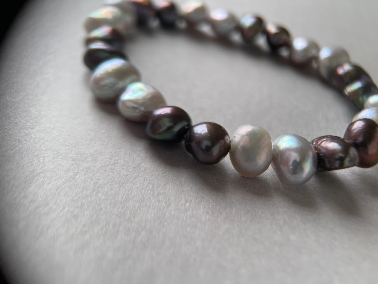 Natural Freshwater Keshi Pearl Bracelet - photo 4