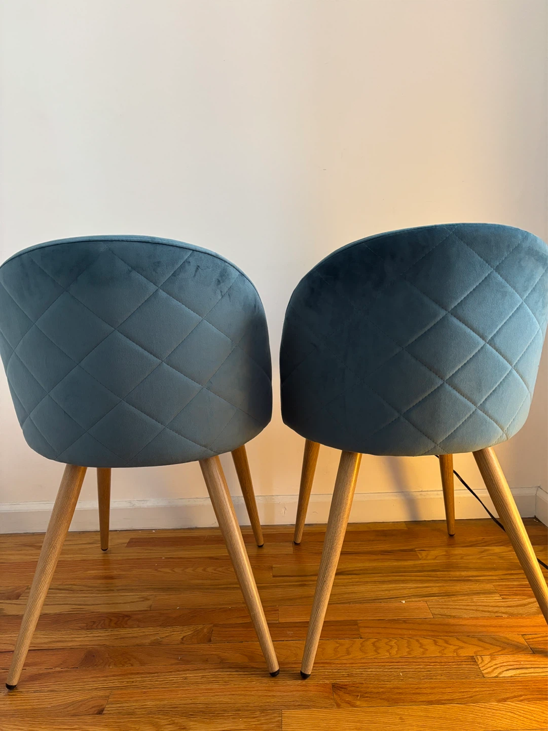 Velvet Accent Chairs - Set of 2 - photo 2