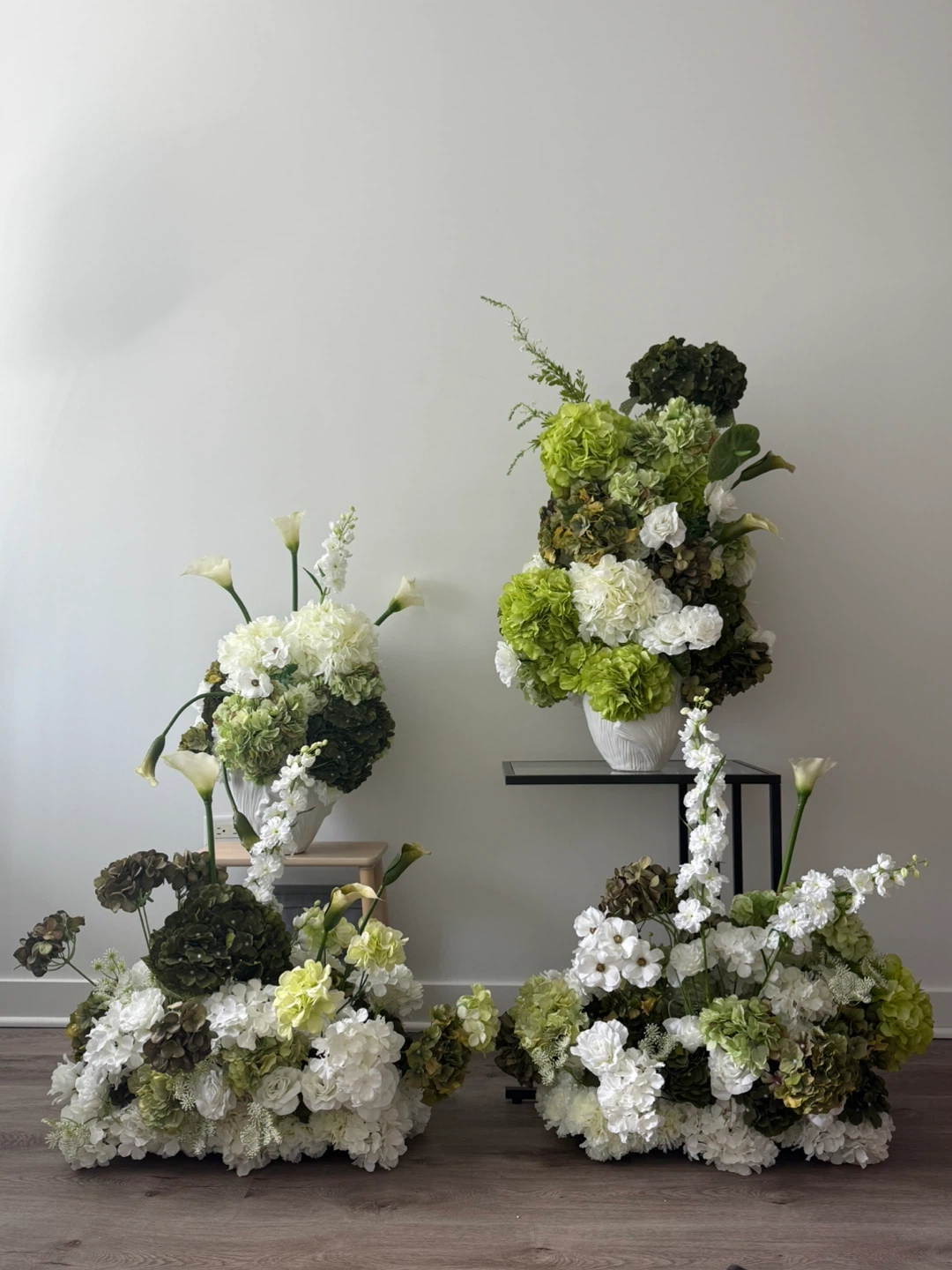 4 Artificial Flower Arrangements