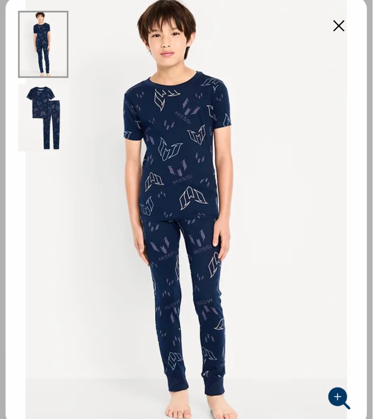 Messi Pyjama Set - Navy large 12