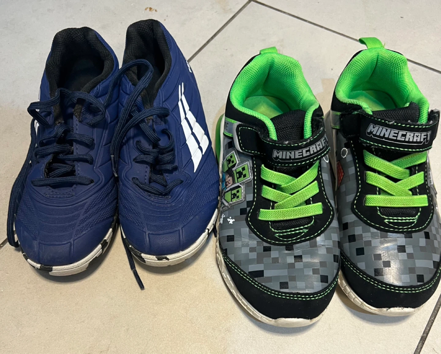 Minecraft Kids Shoes Size 12
