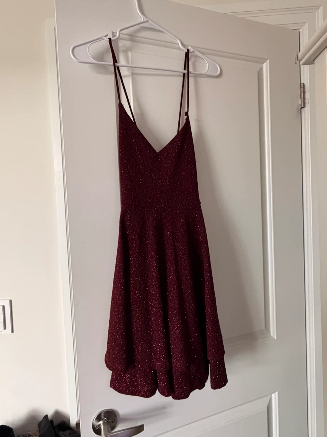 Sparkly Burgundy Dress - photo 2