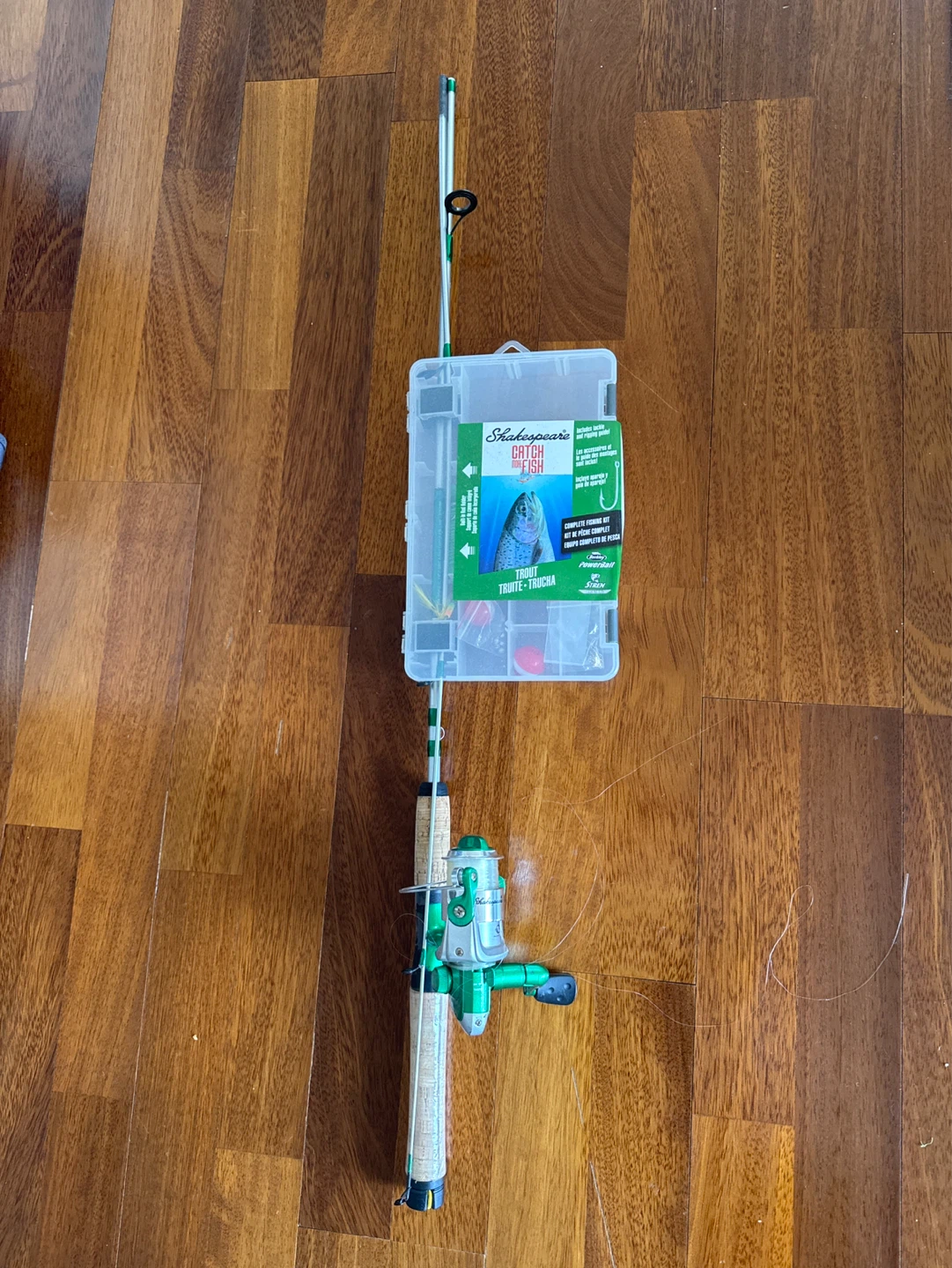 Shakespeare Catch More Fish Trout Fishing Kit