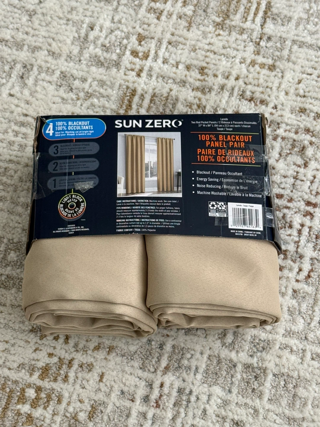 Sun Zero 2-Pack Blackout Curtains - photo 2