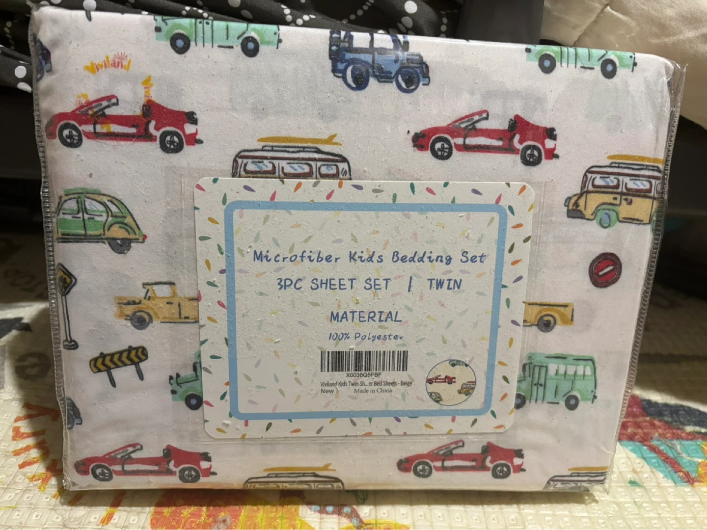 Microfiber Kids Twin Bedding Set - 3PC Sheet Set - photo 2