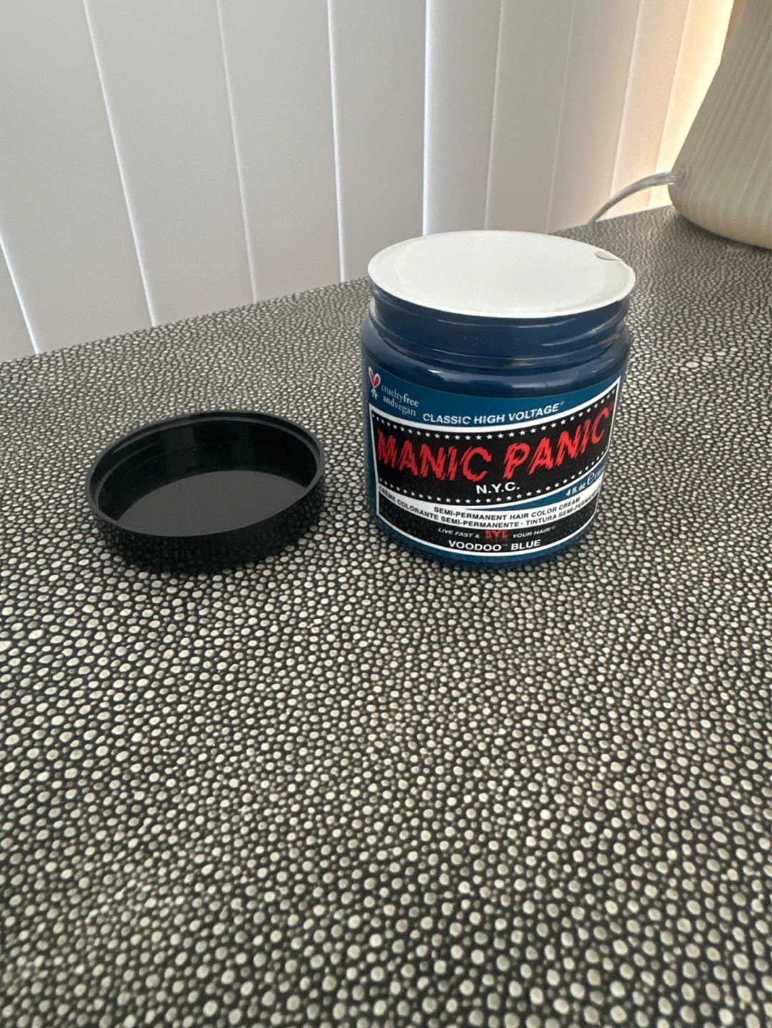 Manic Panic Voodoo Blue Semi-Permanent Hair Color Cream 4 oz - photo 2