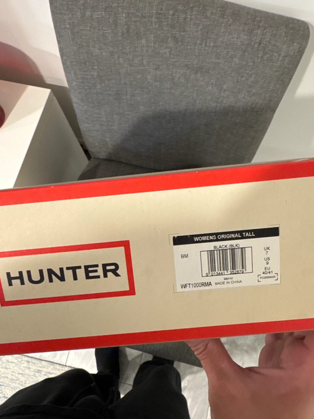 Hunter Women's Original Tall Rain Boots - Black - photo 3