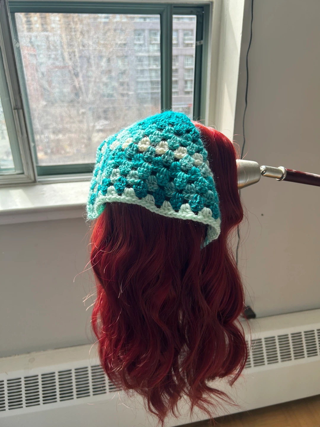 Handmade Crochet Bandana Headband - photo 3
