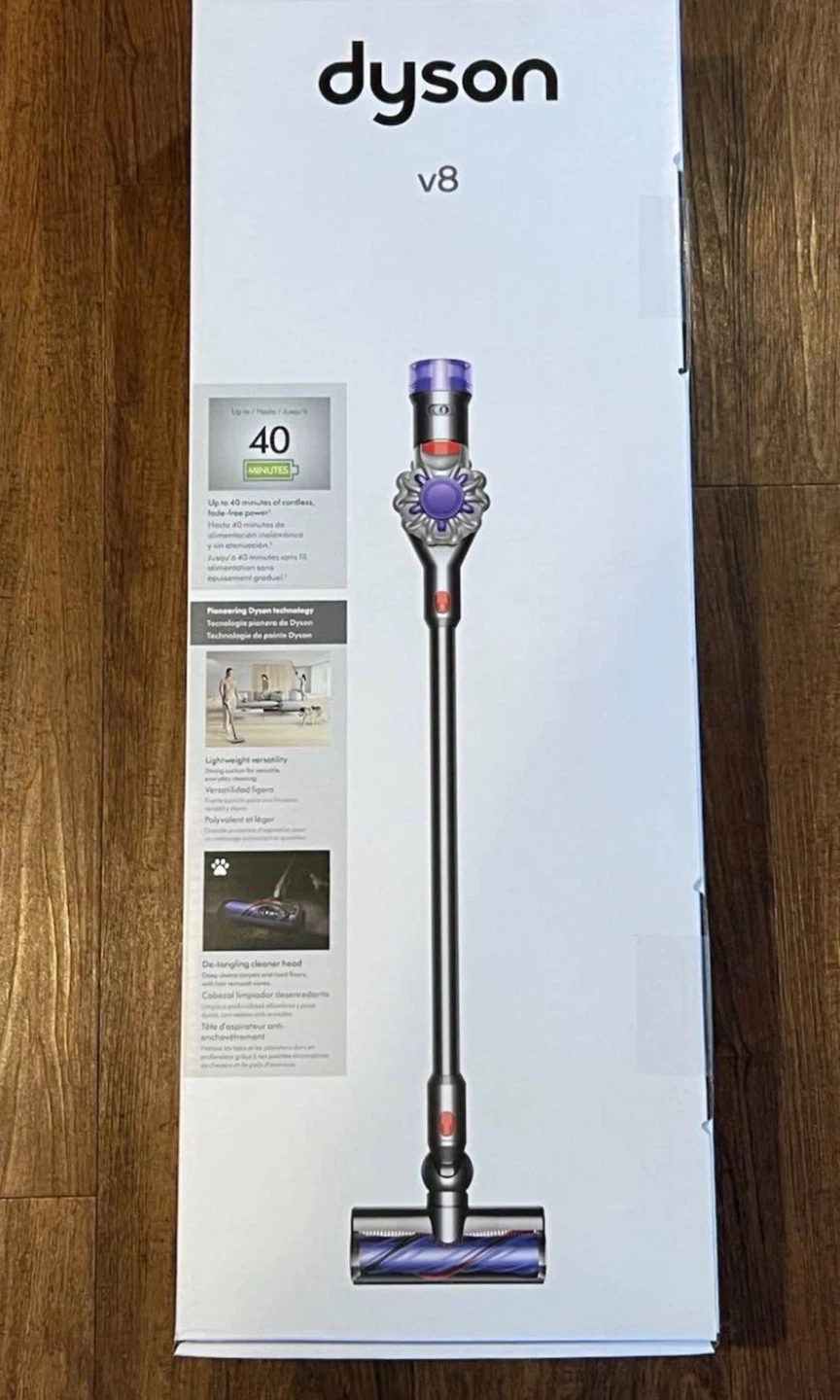 New in the box Dyson V8 Cordless Vacuum with warranty - photo 5