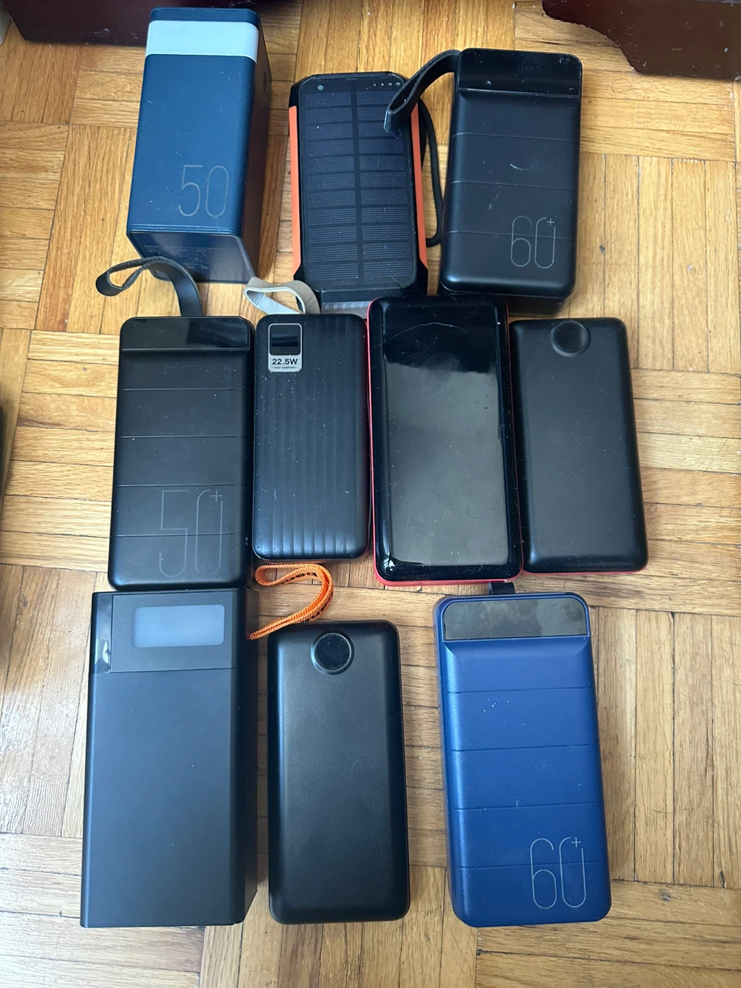 Assorted Power Banks one for 35 and 3 for 100