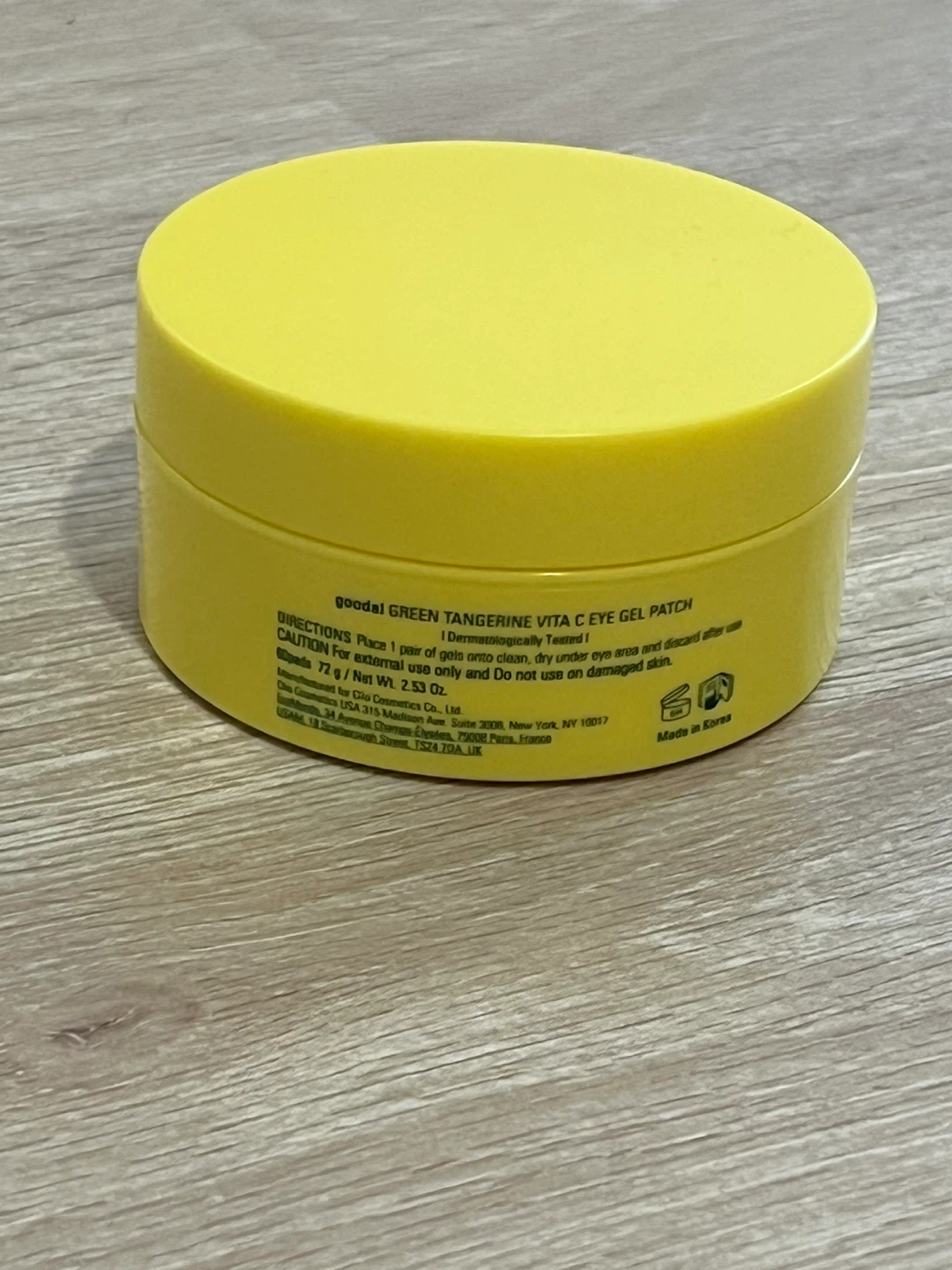 Goodal Green Tangerine Vita C Eye Gel Patch - photo 2
