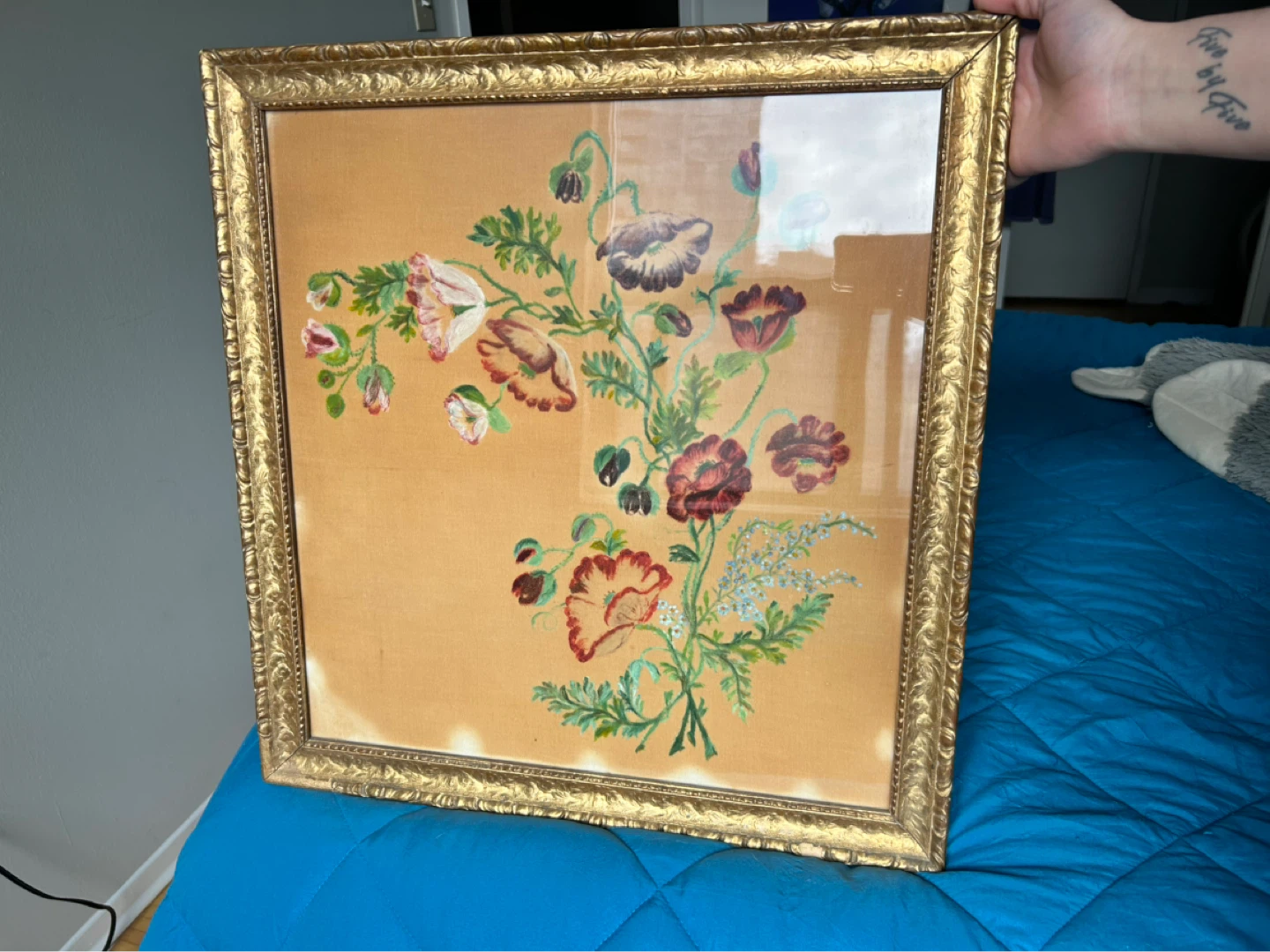 Framed Floral Art - photo 2