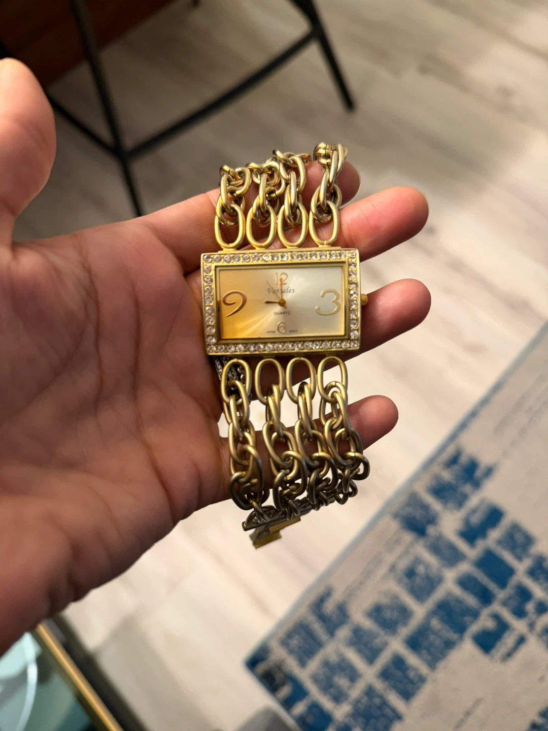 Carolee Women's Gold Chain Watch - photo 3