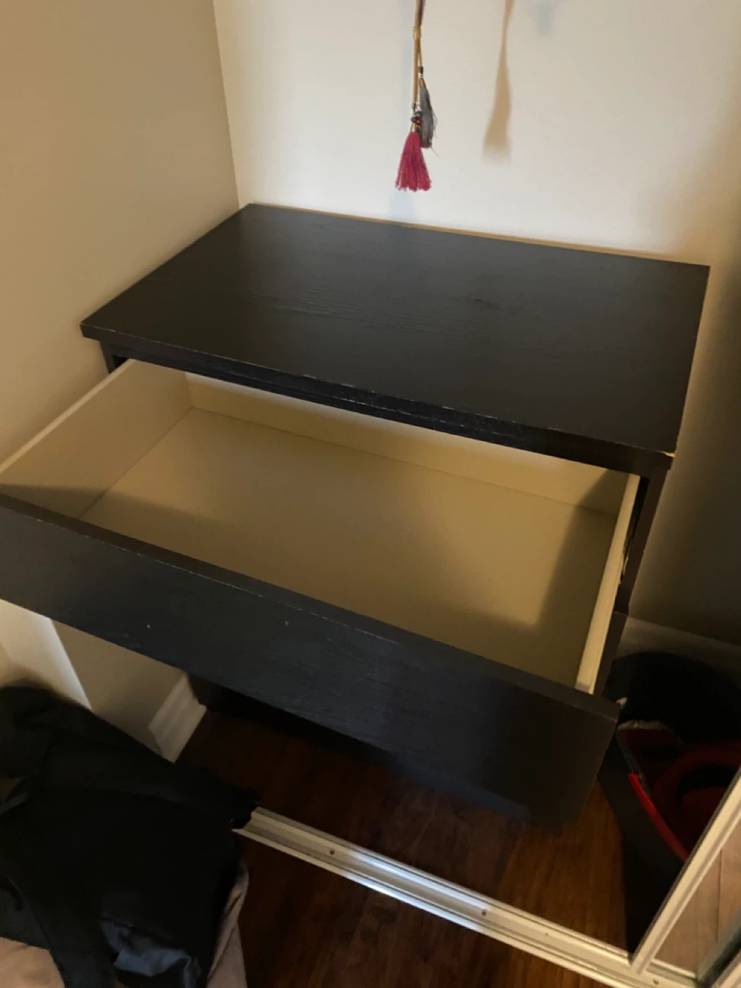 IKEA Black 4-drawer dresser - photo 3