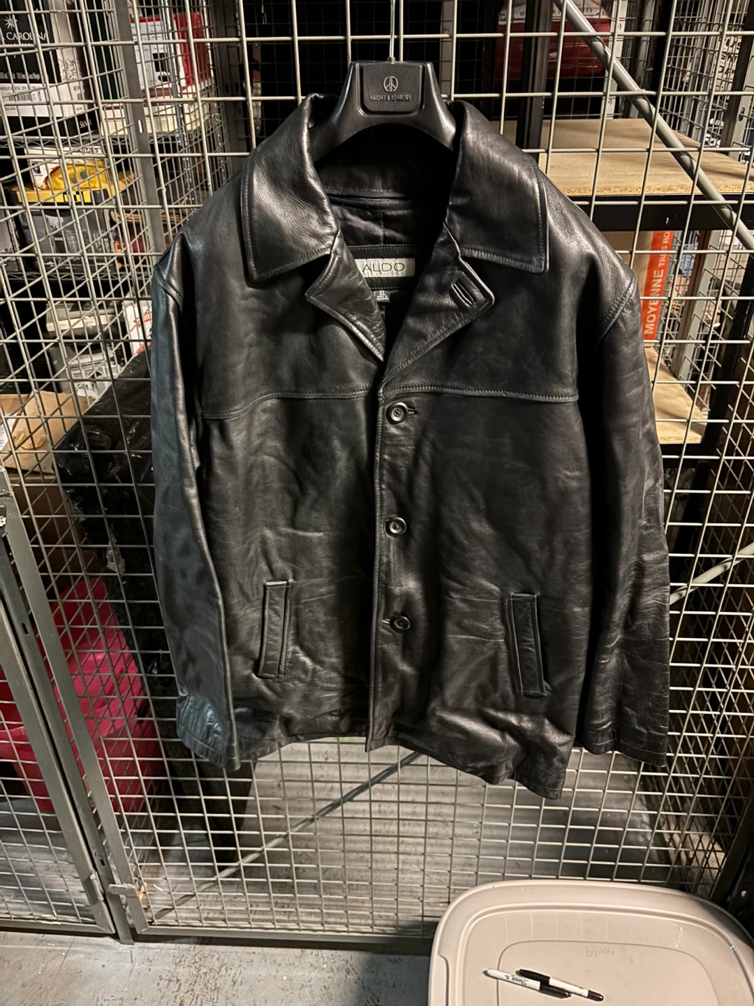 ALDO Genuine Leather Jacket XL