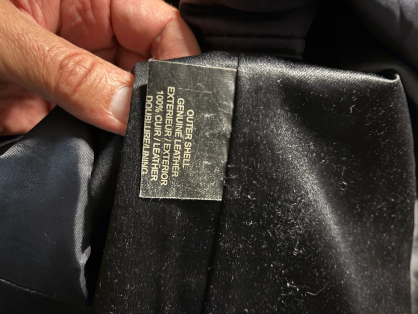 ALDO Genuine Leather Jacket XL - photo 4