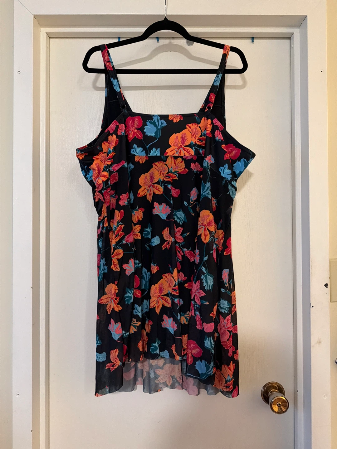 Rosegal Floral Print Swim Dress Size 5X - photo 2