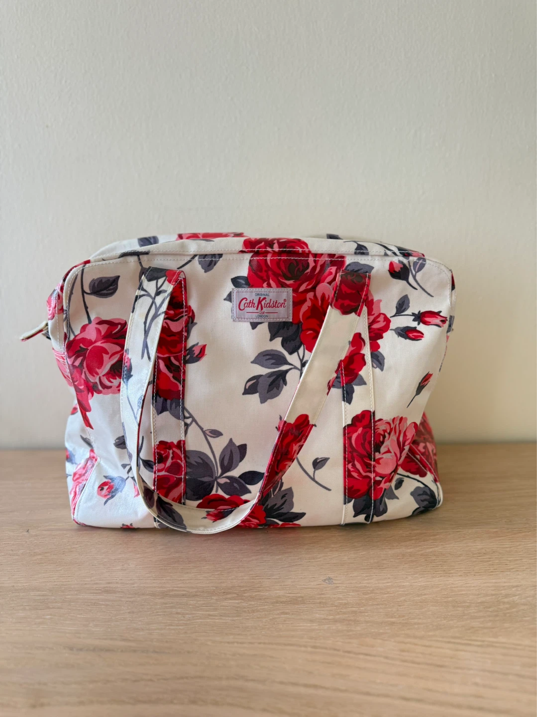 Cath Kidston Rose Print Duffle Bag