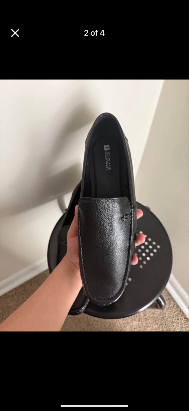 Men’s Black Leather shoes  42,43,44 ( 8,9,10 US) Brand new - photo 3