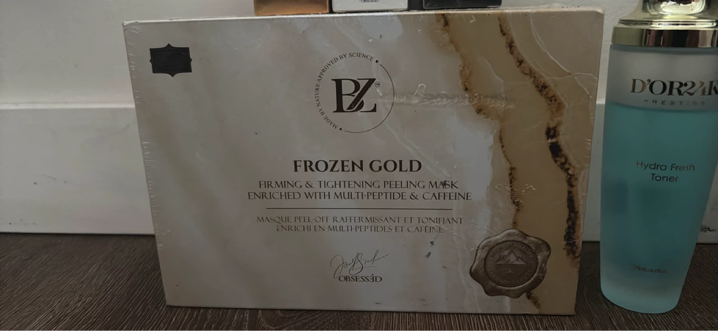 Below Zero Frozen Gold Firming & Tightening Peeling Mask