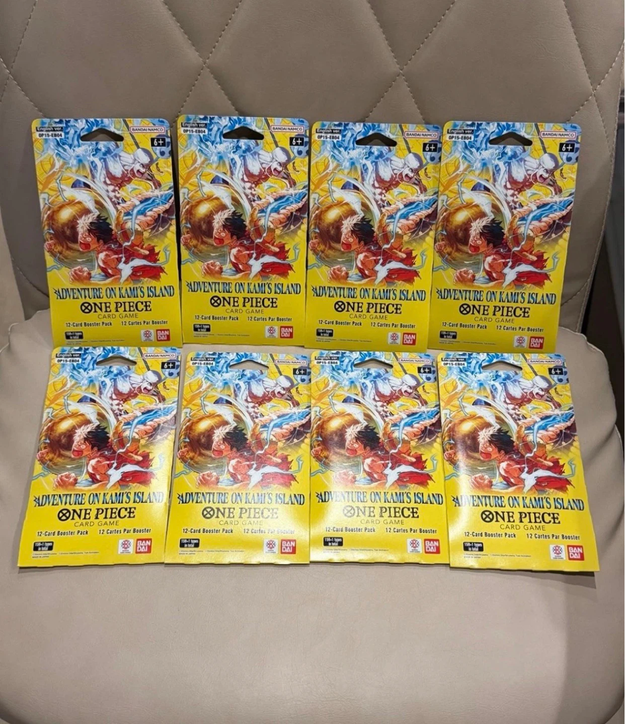 One piece op15 sleeve booster pack