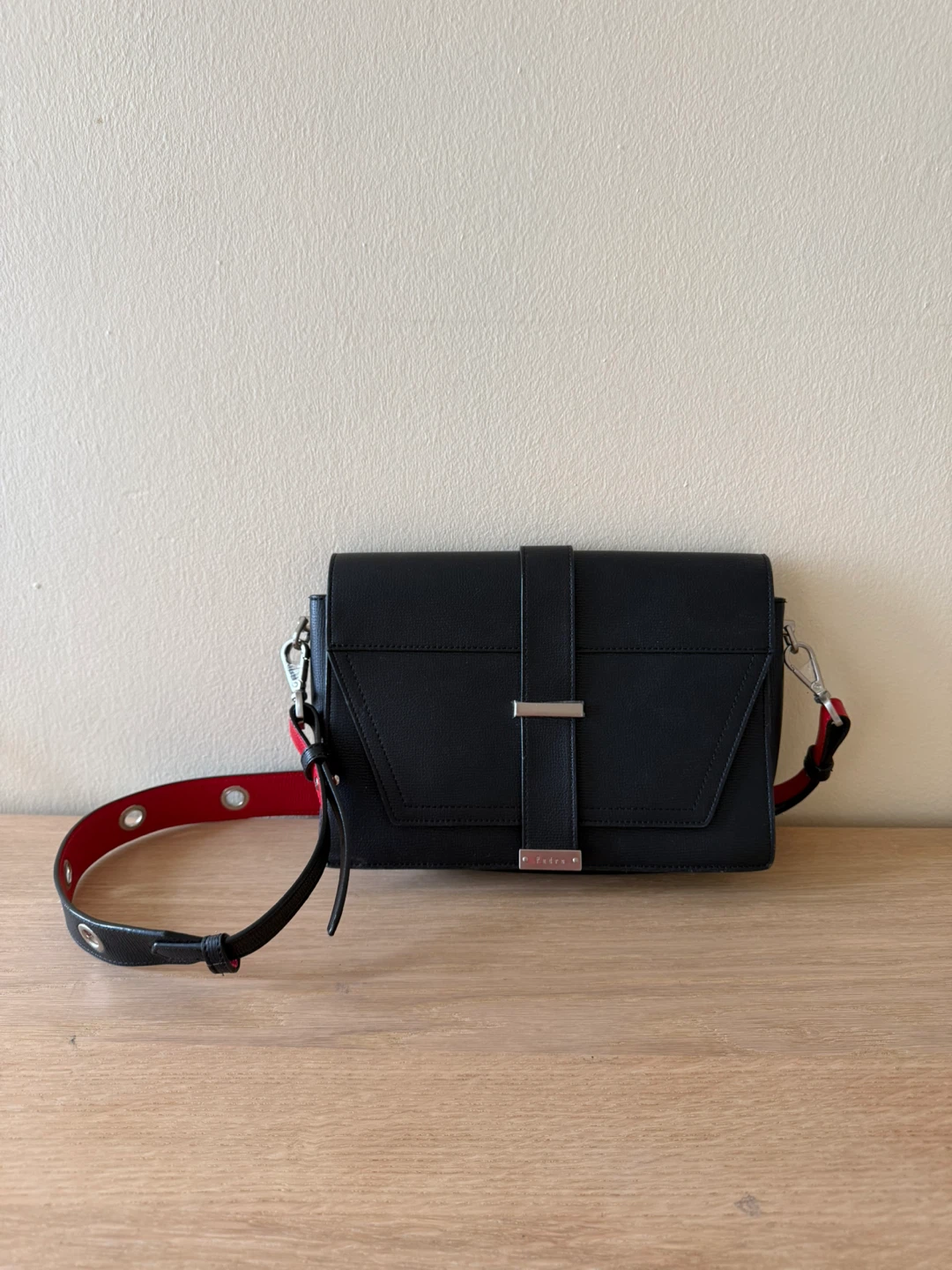 Pedro Black Crossbody Bag
