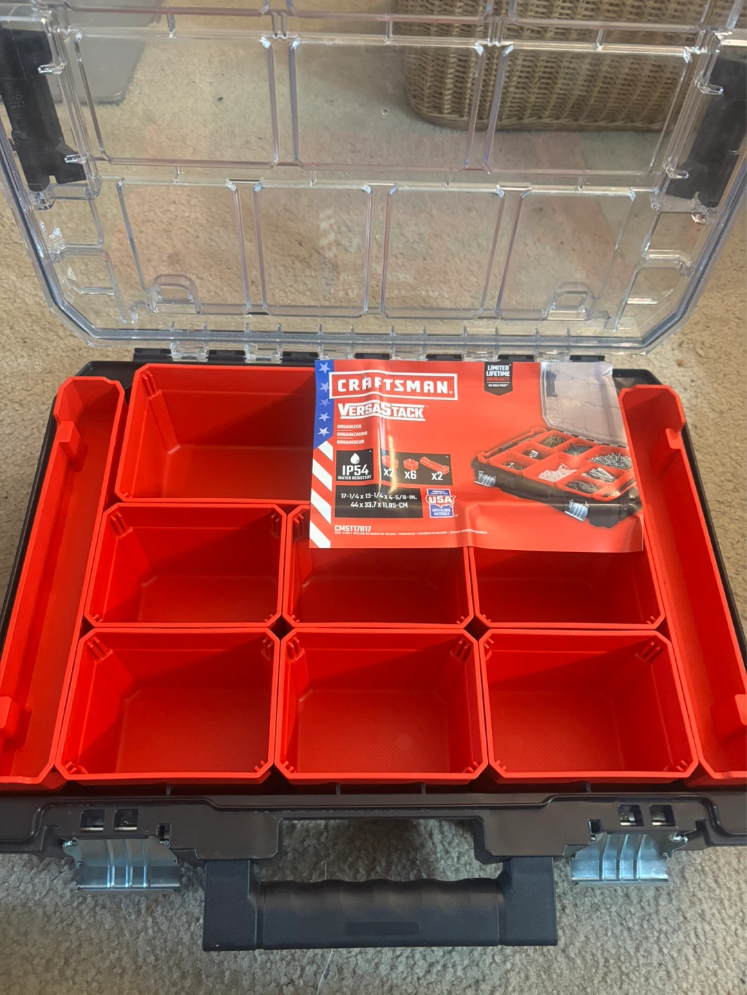 CRAFTSMAN VERSASTACK 6-Bin Organizer - photo 3