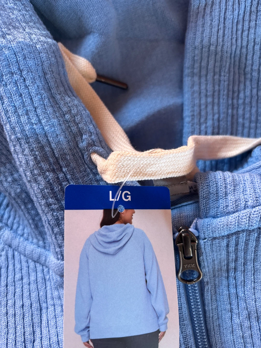 Sierra Designs Full Zip Hoodie L/G Blue - photo 3