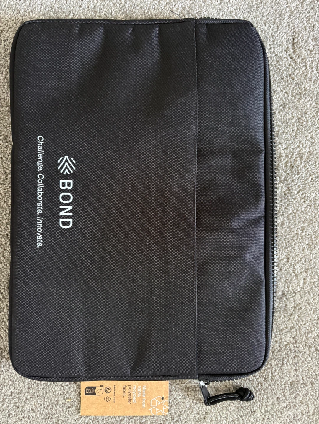BOND Black Laptop Sleeve