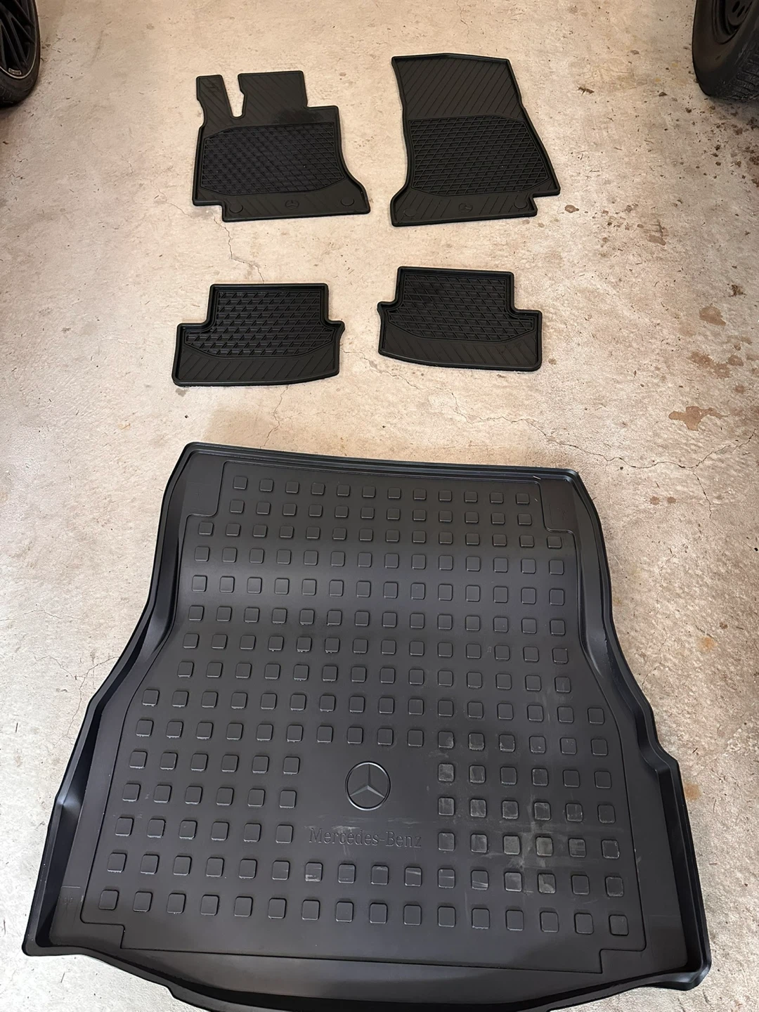 Mercedes-Benz All-Weather Floor Mats & Trunk Liner