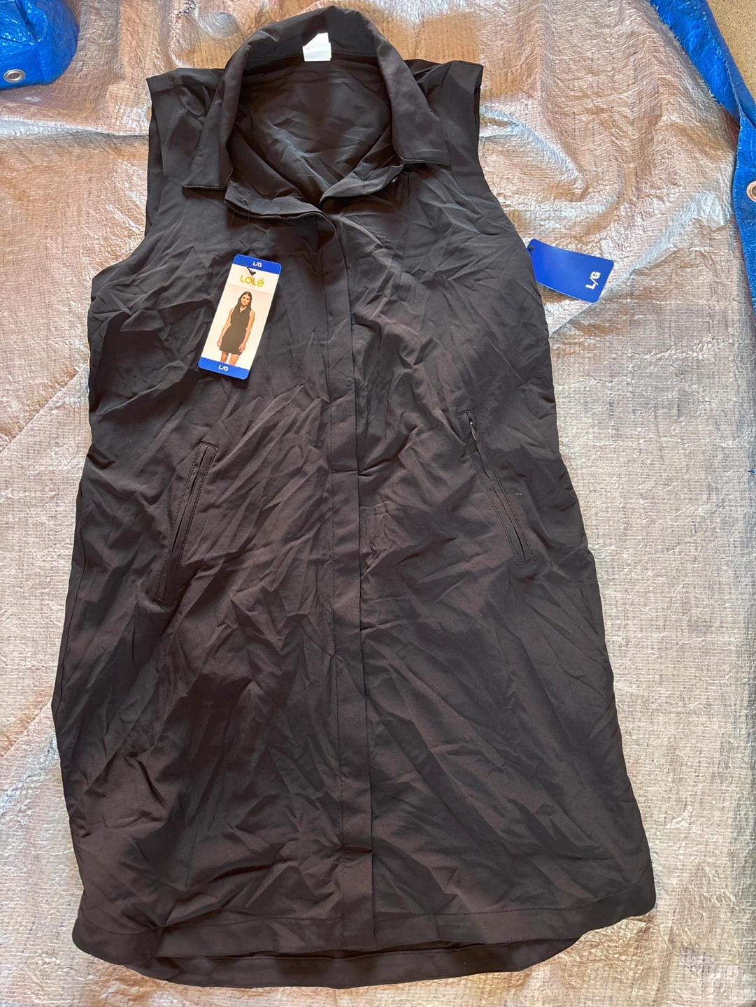 Lole Ladies' Shirt Dress L/G Black