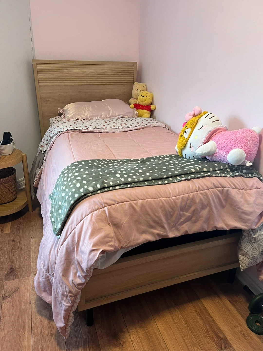Twin Bed Frame with Headboard
