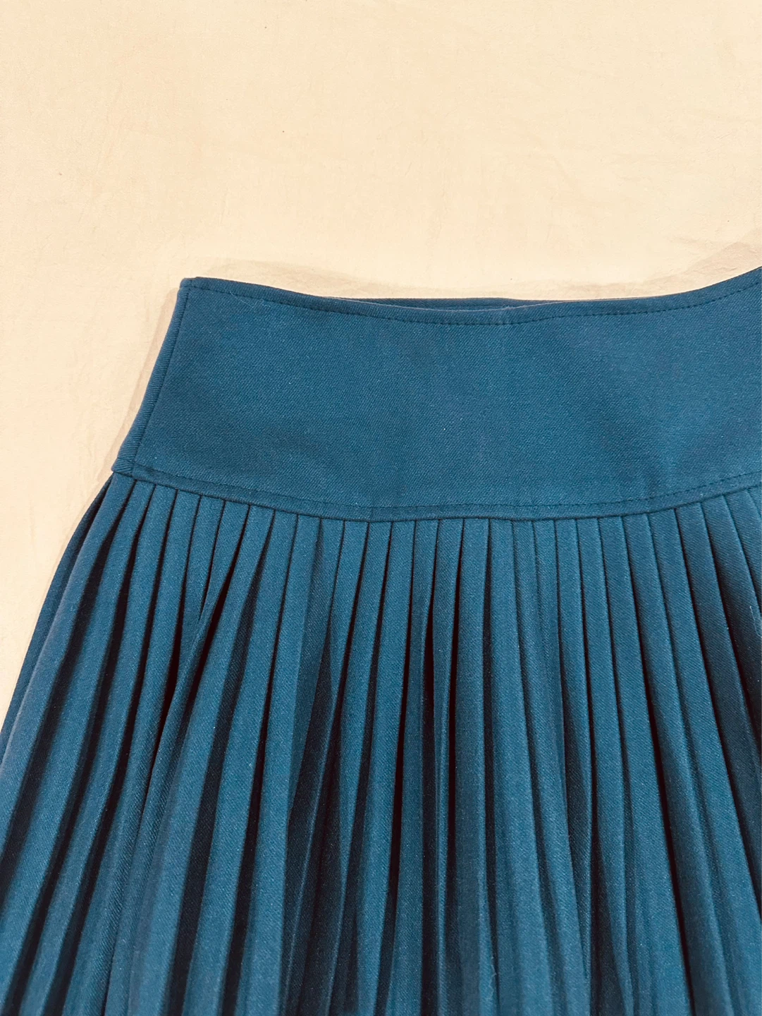 Teal Pleated Skirt - photo 2
