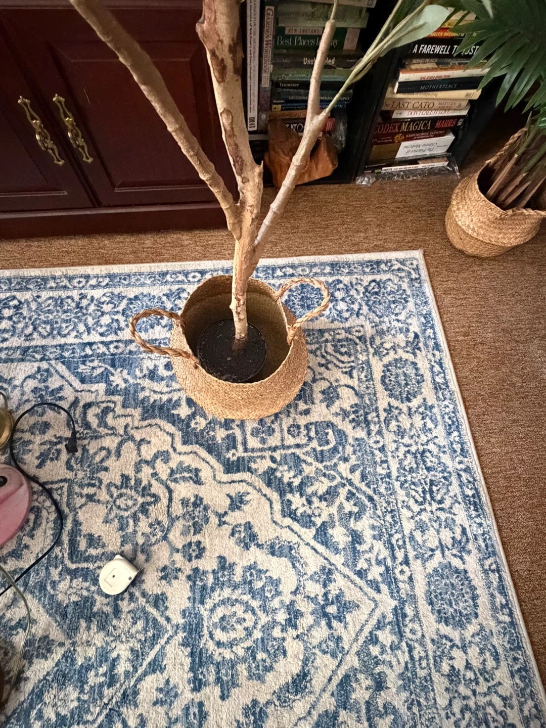 5ft Artificial Olive Tree in Basket Pot - photo 3