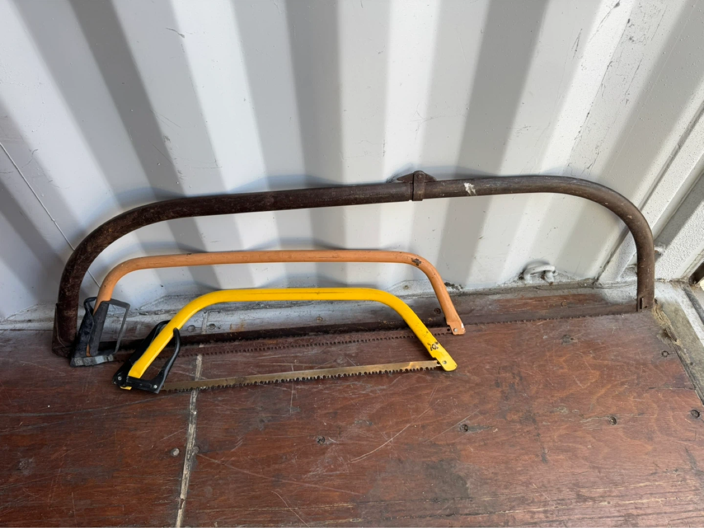 Lot of 4 Bow Saws